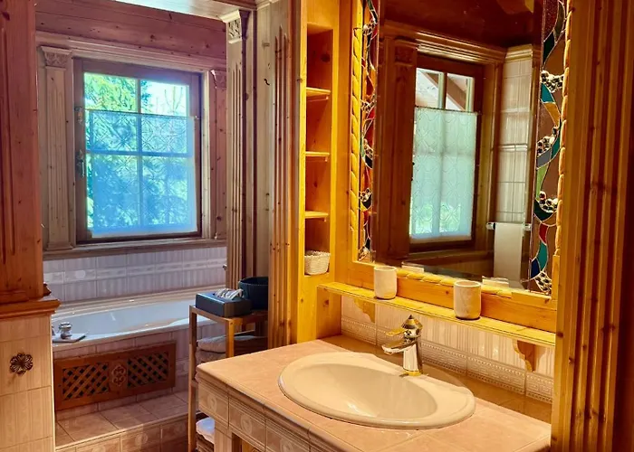 Hébergement de vacances Maris Luxus-chalet Mit Saunahaus Gerlitzen 1720m