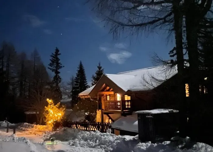 Dom wakacyjny Maris Luxus-chalet Mit Saunahaus Gerlitzen 1720m